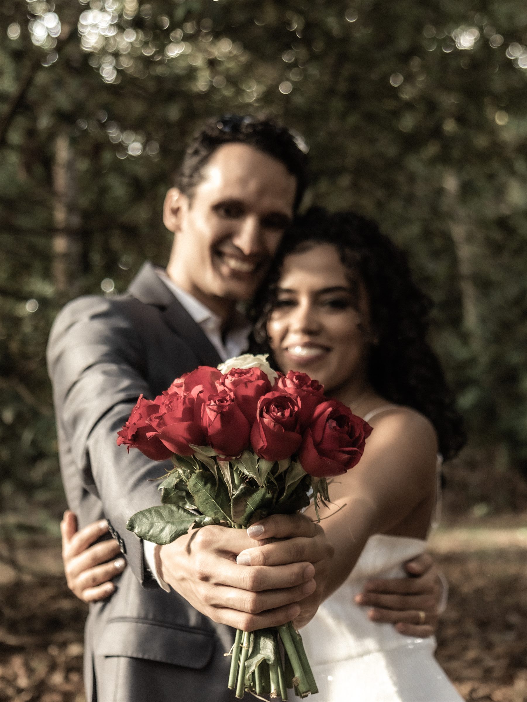 NOKAT art roses forward, love just beyond them..