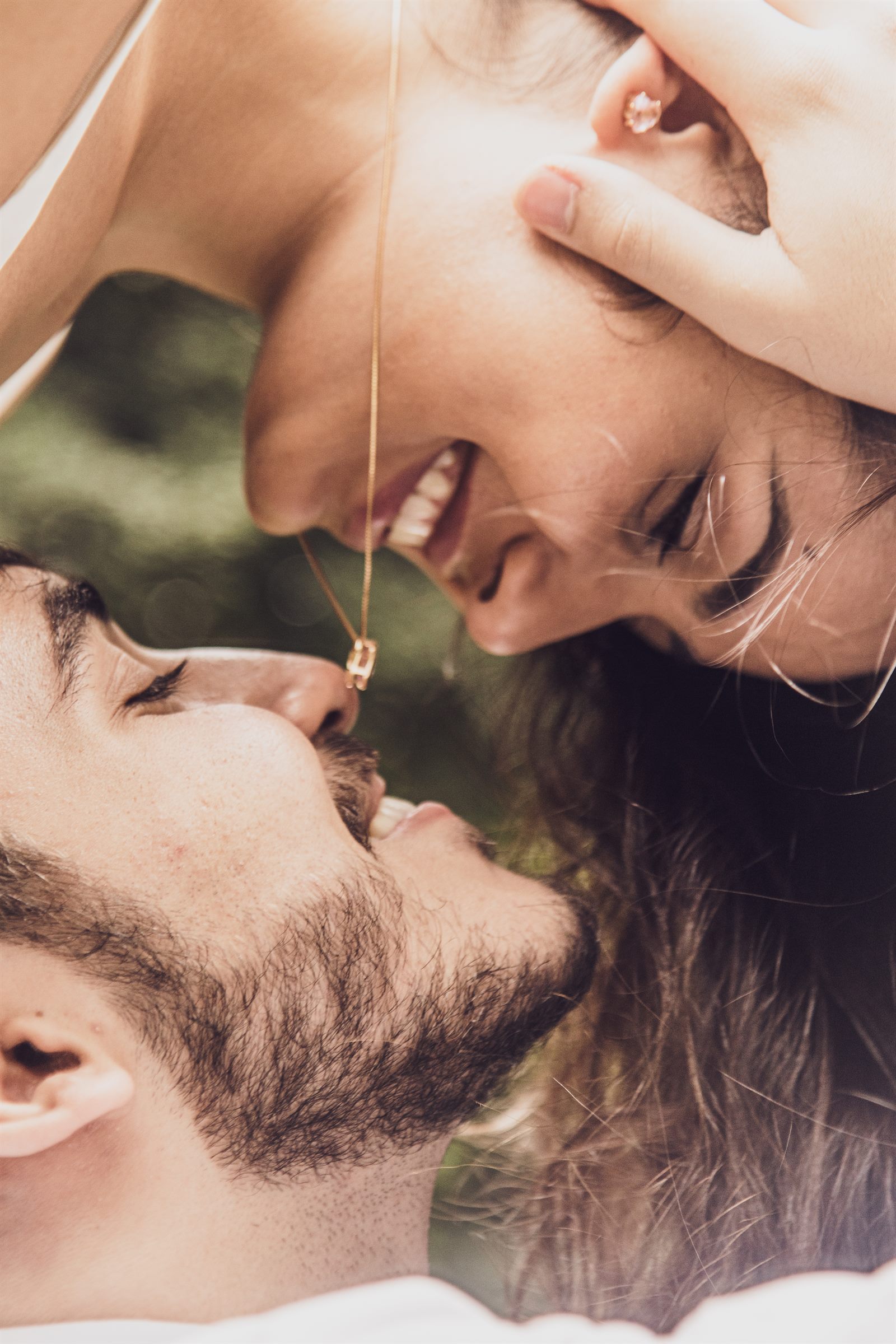 NOKAT art a close frame where the whole world narrows to two people..